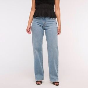 Abercrombie Curve Love 90s Jean 27 LONG